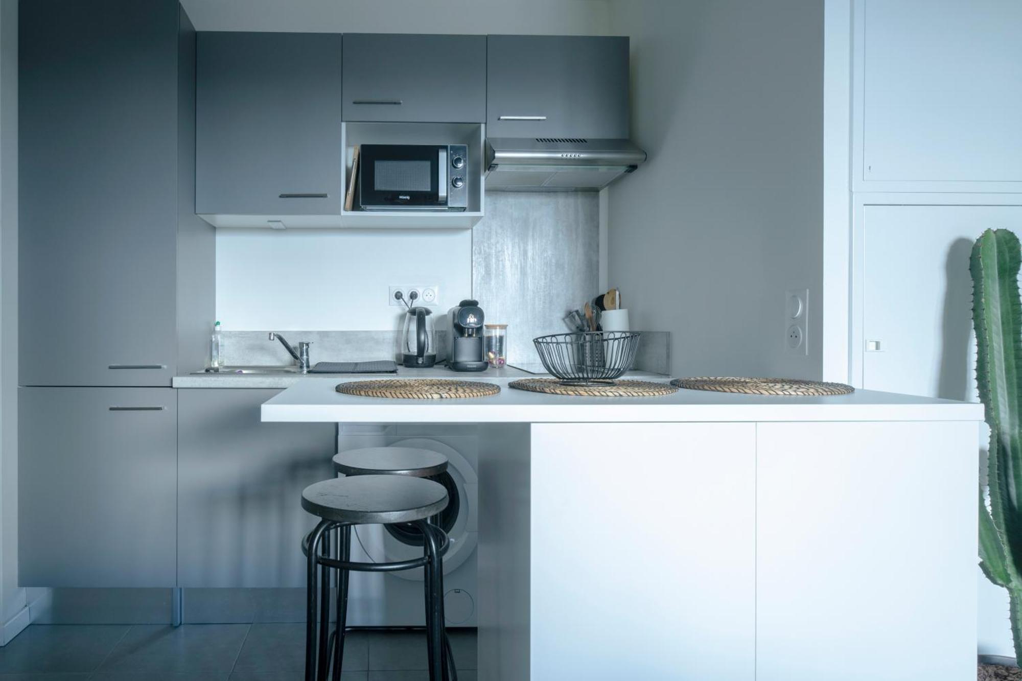 T2 Cosy Bordeaux - Tram & Parking Apartment Cenon Exterior foto